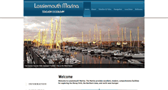 Desktop Screenshot of lossiemouthmarina.com